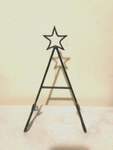 Star Easel in Black wrought iron - £17.57 GBP