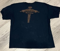 Alec Bradley Tempus Two Sided Graphic T-Shirt Size XL Gildan Tee - $9.27