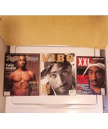 Vintage 2PAC Tupac Shakur 3 Magazine LOT Rolling Stones / XXL / VIBE 199... - $3,207.58 MXN