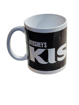 Hershey Kisses White Brown Ceramic Coffee Cup Mug Galerie 14oz - £14.69 GBP