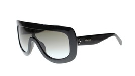 Celine CL41377 807 Black / Black Lens Unisex Mask Sunglasses - £188.04 GBP