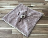 Kellytoy Light Brown Bear Lovey Security Blanket Plush Rattle - £14.91 GBP