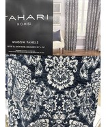Tahari Peacock Bird Jacquard Floral 2 Window Panels  50” x 96” ~New~ - €120,81 EUR