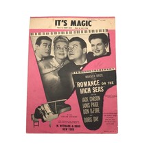 Vintage Sheet Music, It&#39;s Magic, Sammy Cahn and Jule Styne, Witmark 1948 - £13.69 GBP
