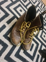 Dr. Martens Shrive Hi Women&#39;s Brown  Leather Platform Boots UK 8/42 Eur  - £36.01 GBP