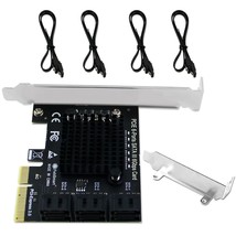 Pcie To 6-Ports Sata 3.0 6Gbps Max Speed Expansion Card For Pcs, Servers... - $91.99