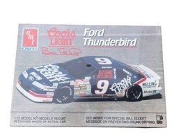 Bill Elliott 9 Coors Light Ford Thunderbird AMT Ertl Model Kit - £13.55 GBP