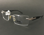 Technolite Eyeglasses Frames TFD 1017 GM Gunmetal Gray Black Rimless 54-... - $46.38