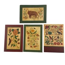 Hallmark Note Cards Modern Botanical Cat Birds Floral Set of 9 - $350.07 MXN