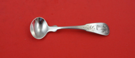 Sheaf of Wheat By Durgin Sterling Silver Salt Spoon Master original 3 3/4&quot; - $88.11