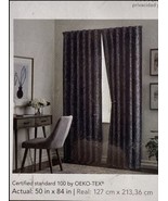 allen + roth  50” X 84” PRESI NAVYBlackout ROD POCKET Top Single Panel 5... - $20.19 CAD