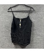Esmara Camisole Heidi Klum Womens Size 8 Black Fashionable Tank Top Shirt - £9.91 GBP