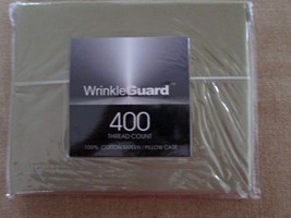 NWT Wrinkle Guard 400 Thread Count Pillowcases Standard/Queen – See Desc... - £10.35 GBP