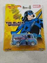 Hot Wheels Marvel  Combat Medic The Black Widow Vehicle New Seal Card - $12.60