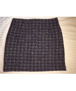 KENAR Tweed Mini SKIRT Size: 2 (Extra Small) SHIP FREE Wool Blend Short ... - £39.04 GBP