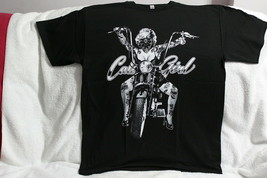 Marilyn Monroe Cali Girl California Motorcycle Tattoo Bandanna T-SHIRT - £9.00 GBP