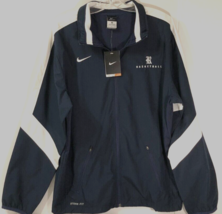 $25 Rice Owls Basketball Navy Blue NCAA Windbreaker Football Zip Jacket ... - $14.94
