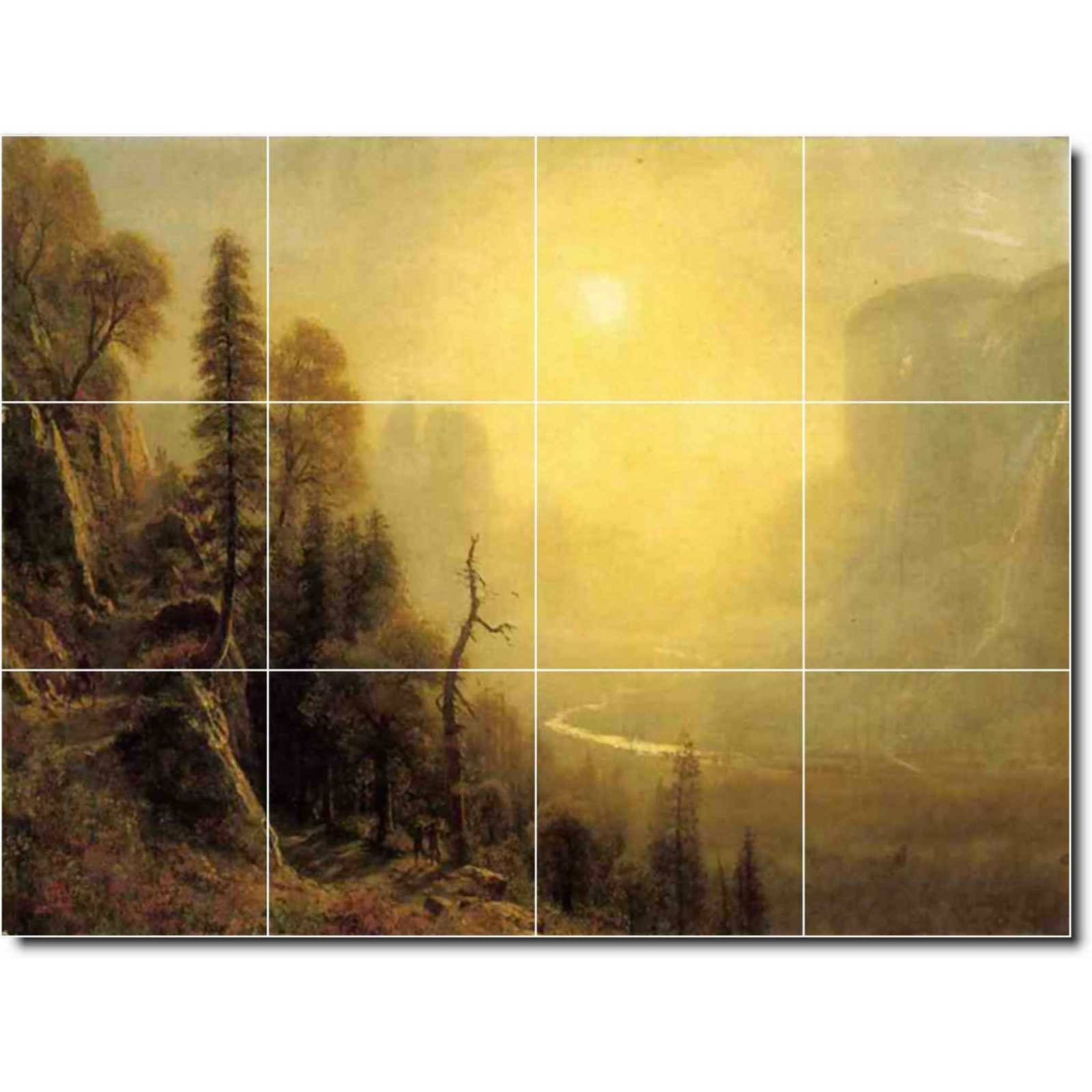 Bierstadt albert study for yosemite valley glacier point trail