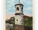 Tower of La Fuerza Havana Cuba Postcard Swan - $13.86