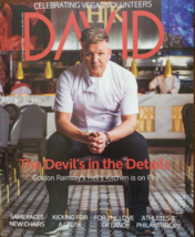 DAVID Magazine Sept 2018: Grodon Ramsey, Vegas Volunteers, Todd Fisher-Carrie - £3.16 GBP