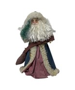 Vintage ROC Santa Christmas Bottle Tree Bag Bells Made in Taiwan 11” Tre... - $30.78 CAD