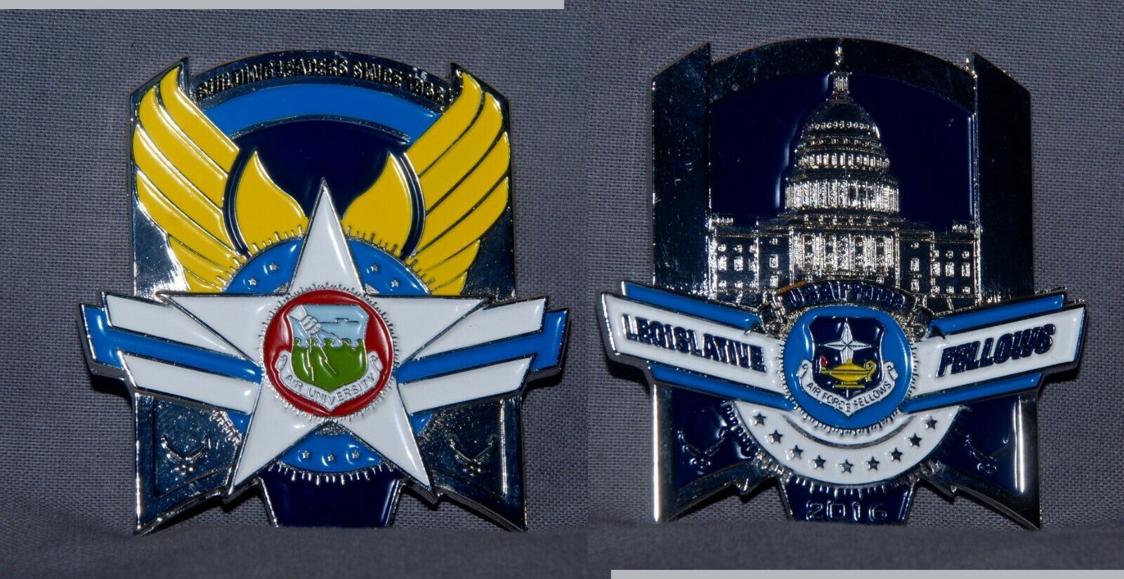 AIR UNIVERSITY LEGISLATIVE FELLOWS 2015 CHALLENGE COIN - $12.86