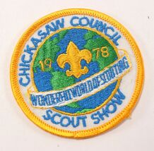 1978 Wonderful World Scout Show Chickasaw Council Boy Scouts America BSA... - $6.90
