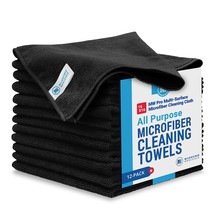 Mw Pro Multi-Surface Microfiber Towel  12 Pack | Premium Cleaning Cloth | Clean, - £31.96 GBP