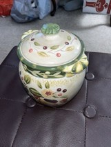 International La Toscana Pamela Gladding Large 7” Canister Cookie Jar - £15.57 GBP