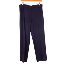 Coldwater Creek Classic Fit Pants S 8 Womens Black Trousers Stretch Rayon - $15.70