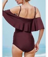 Summer Mae Women’s M Off-Shoulder Maternity Swimsuits Ruffle Pregnancy O... - €19,15 EUR