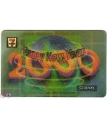 Phonecard Collector New Year 2000 711 7 Eleven Store Telefonkarte New Jahr - £3.90 GBP