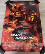 Space Truckers  Movie Poster  Dennis Hopper Rolled Poster 27x40 CV - $183.57 MXN