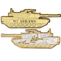 M1 Abrams Army Military Tank 3&quot; Medallion Challenge Coin - £31.85 GBP