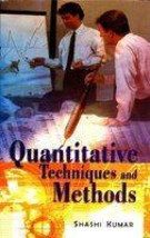 Quantitative Techniques and Methods - £18.81 GBP