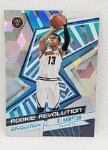 RJ Hampton 2020-21 Panini Rookie Revolution Cubic #&#39;d 12/50  - Denver Nu... - £32.63 GBP