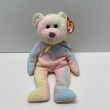 Ty Beanie Babies Groovy the Pastal Bear  Beanbag Plush Hang Tag - $8.86