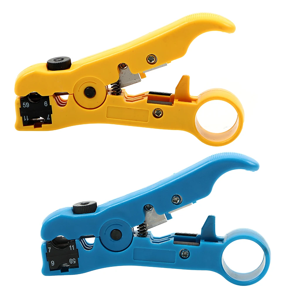  rg59 rg6 rg7 rg11 cutter striper cable wire pliers multi functional electric stripping thumb200