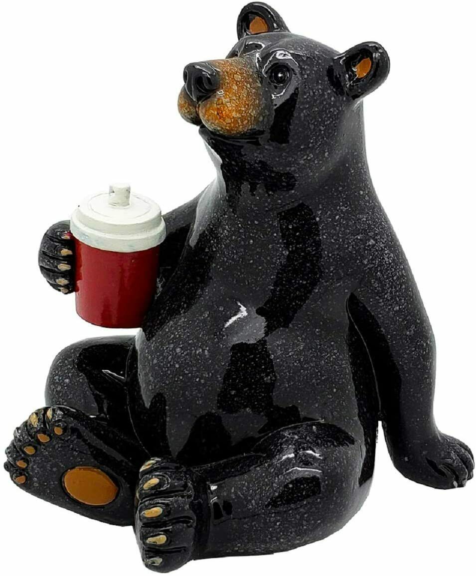 Primary image for Ebros Animal World Black Bear with Cooler Figurine 5" Height Home Decor