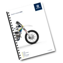 HUSQVARNA 2025 - FC FX 350 HERITAGE - OWNERS MANUAL - REPRINTED COMB BOUND - €21,69 EUR