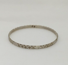 Bracelet Moroccan Silver Cuff Handmade Bangle Tuareg Berber Tribal Boho Vintage - £27.86 GBP