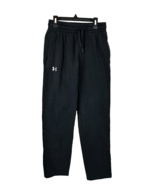 Under Armour Men’s Black Fleece Sweatpants Size S Elastic Waist Drawstri... - $14.44