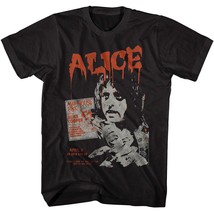 Alice Cooper Mad House Rock Tour 1979 Men&#39;s T Shirt - £30.48 GBP+
