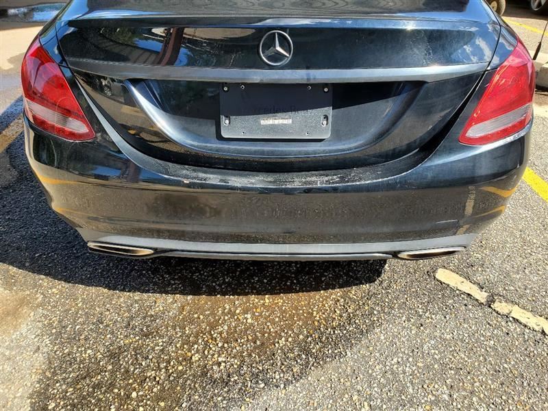 Black Leather Set Of Rear Headrests OEM 2017 Mercedes C300 Item image 12