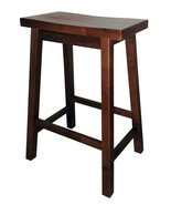 24&quot; Wood Saddle Stool - €129,43 EUR