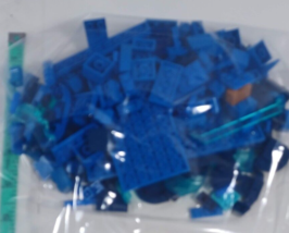 Sorted Lego blues Assorted Bricks - 1/2 Pound Bags (A118) - £6.22 GBP