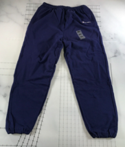 Vintage Champion Sweatpants Mens 2XL Navy Blue Elastic Waistband Drawstring - £43.04 GBP