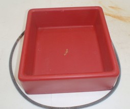 Electric Plug In Heated Pet Bowl Dog Dish - $14.99