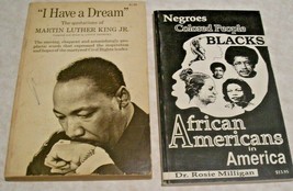 2 For 1 - I Have A Dream Quotations Of  ML King Jr. Hoskins &amp;  African A... - £11.64 GBP