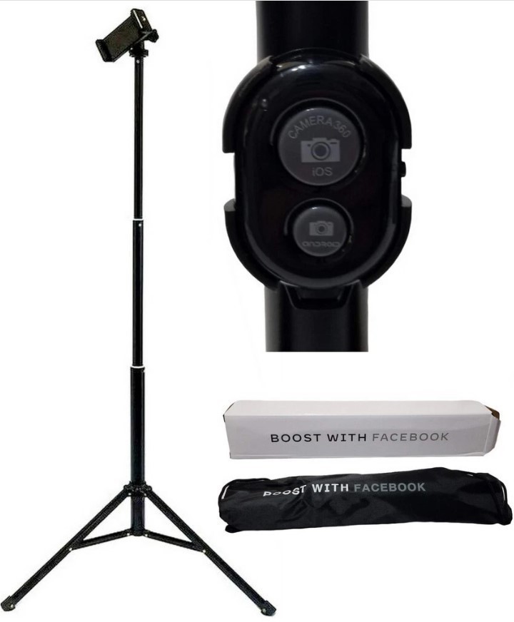 58in Tripod Portable Lightweight Adjustable Smartphone Holder + Remote Shutter,2 Item image 14